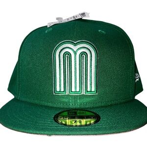 MEXICO New Era Baseball Fitted Hat World Baseball Classic Era Cap 59fifty 7 5/8